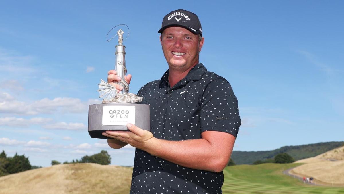 Golfer Callum Shinkwin 